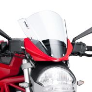 Touring Screen compatible with Ducati Monster 1100 / 796 / 696 Clear Puig