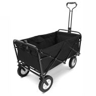 Handcart with steel frame foldable Divit handcart garden cart foldable ME69 black