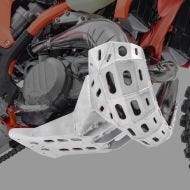 Motorschutz für Husqvarna TE 250 300 20- Aluminium Auspuff Krümmerschutz_0