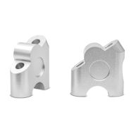 Lenkererhöhung LV1 für Honda Deauville NT 700 / 650 V Tourtecs 30mm Aluminium silber_1