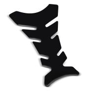 Motorrad Tankpad Fishbone Zaddox Tankschutz Aufkleber universal schwarz_1