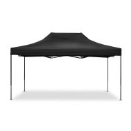 Pavillion 3x4,5m foldable / Racing tent Tourtecs for the racetrack black
