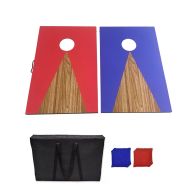 Outdoor cornhole game CS2 Divit cornhole boards made of wood red/blue NEW