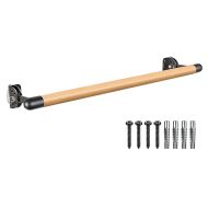 Ballet bar solid wood adjustable Divit BS21 workout bar wall mounting