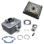 Set cylinder 50cc with piston and cylinder head for Simson S51 S53 SR50 Schwalbe KR51/2 Craftride ZK14