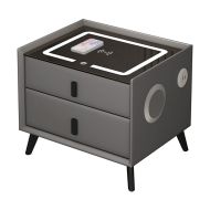 Intelligent bedside table Divit NT15 bedside table with 10W speakers LED lighting and wireless charging