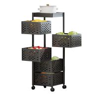 Kitchen trolley on wheels with 5 levels KW56 kitchen organizer Divit NEW