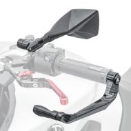 Lenkerspiegel Tomahawk Set für Kawasaki Z 1000 / 900 / 650 / 300 und Hebelschützer X6 Zaddox S-I1_1