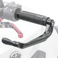 Motorrad Lenkergriffe LG1 Set mit Hebelschützern X6 Zaddox schwarz S-T1_1