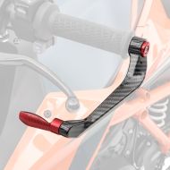 Motorrad Hebelschützer Lever Guard Bremshebel Kupplung Hebelschutz X6 rot_1