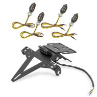 Set Kennzeichenhalter + 4x LED Blinker für Kawasaki Z 900 / 650 Zaddox KX4_1