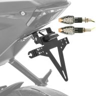 Set Kennzeichenhalter + 2x LED Blinker für Kawasaki Ninja 650 / 400 / 300 Zaddox KP12_1
