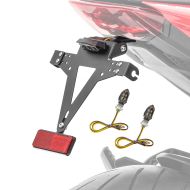 Kennzeichenhalter für Ducati Monster 937 2021 Nummernschildhalter + LED Blinker KP8 Zaddox_1