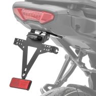 Number plate holder compatible with Yamaha Tracer 9 / GT 21-24 Number plate holder with lighting Zaddox