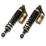 Stossdämpfer 340mm für Harley Davidson Sportster 883 Iron / Low Zaddox RS2 schwarz-gold_1