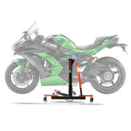 Central Stand compatible with Kawasaki Ninja H2 SX 18-23 orange Paddock Stand ConStands Power-Evo
