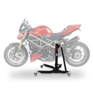 Central Stand Ducati Streetfighter 09-13 black matt Paddock Stand ConStands Power-Classic