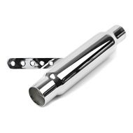 Craftride Exhaust compatible with Victory Vegas / 8-Ball / Jackpot Cafe Racer Vintage chrome