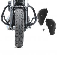 Sturzbügel Set für Harley Davidson Sportster 04-20 mit Spritzschutz Craftride S-Y7_1