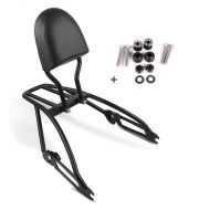 Sissybar compatible with Harley Davidson Street 750 15-20 Craftride Fast Driver-S incl. Rear rack black