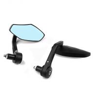 Bar end mirror LS2 compatible with Ducati Monster 696/ 796/ 797/ 821 black Craftride
