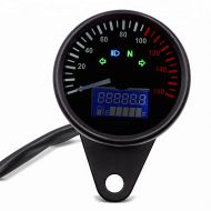Motorbike Speedometer Craftride KTX Tachometer universal in black