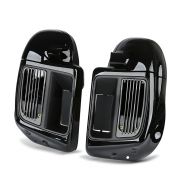 Lower vented Leg Fairing compatible with Harley Davidson Road Glide Special 15-20 Craftride black
