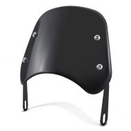 Windshield compatible with Royal Enfield Continental GT 650 / 535 Windscreen Craftride FB3 black