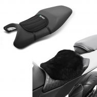 Set: Gel Seat Pad Tourtecs Neoprene S Comfort Seat Pad in + Cushion Seat Pad Sheepskin Tourtecs, 22 x 29 cm