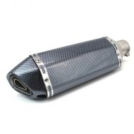 Exhaust muffler Force for KTM RC 390 / 125 Silencer Carbon Look