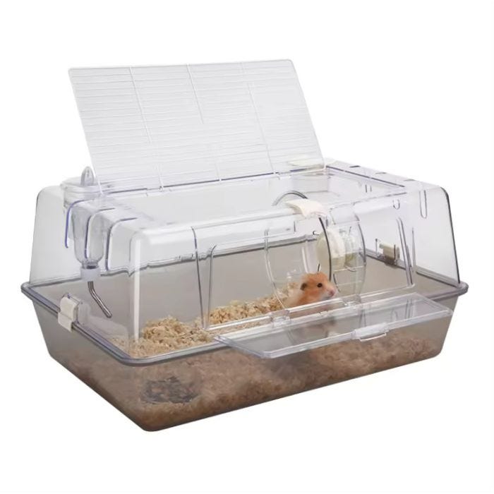 Hamster cage KK12 Divit guinea pig cage 55 x 38 x 26 cm DPLI2 Buy now