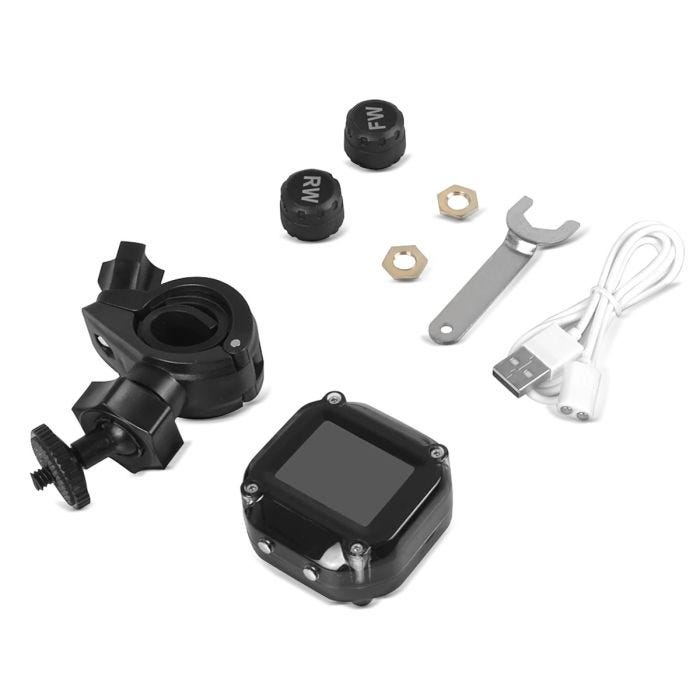 Tyre pressure monitoring system compatible with Triumph Bonneville T100 T120 RDKS TPMS Tourtecs digital Buy now
