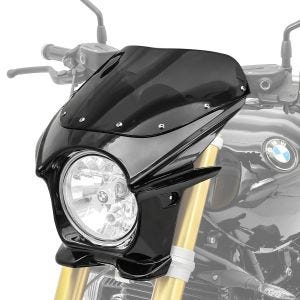 Scheinwerferverkleidung für Royal Enfield Interceptor 650 Airoad VT2 schwarz_1