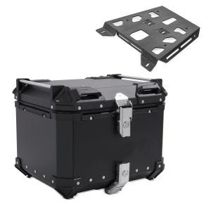 Set Topcase + Gepäckträger für KTM 790 Adventure / R 19-21 schwarz Bagtecs XB55_1