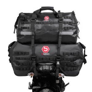 Motorrad Hecktasche Set SX70 + XB50 für Suzuki Gladius 650_0