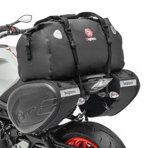 Motorrad Satteltaschen mit Hecktasche Bagtecs CRB + XF60 Drybag 120 L_1