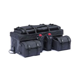 ATV Cargo Bag Bagtecs QB2 Rear Tail Bag Top Box black