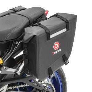 Satteltaschen Wasserdicht für Royal Enfield Interceptor 650 Bagtecs WP6 2x15L Seitentaschen_0