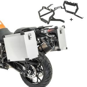 Alu Koffer Set für KTM 1190 Adventure/ R 13-16 Namib 35-40 L mit  Kofferträger_1