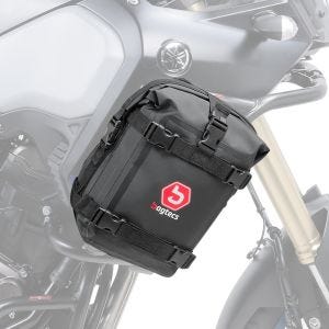 Crashbar Bag Bagtecs K3 for engine guard waterproof bag 6Ltr in black