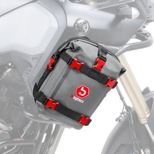 Crashbar bag compatible with Royal Enfield Himalayan protection bar waterproof Bagtecs G3R