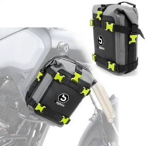 Crashbar bag pair compatible with BMW R 1200 GS / Adventure Bagtecs G3N 6Ltr