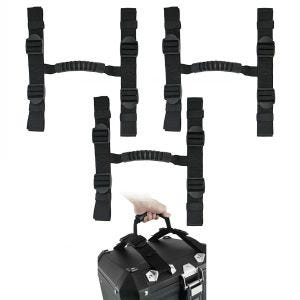 Set 3x Tragegriffe für Alukoffer für Triumph Tiger 900 / Rally Tragegurte Bagtecs TG1_1