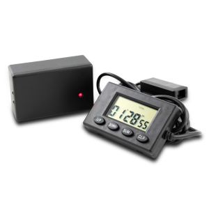 Motorbike Lap Timer Infrared ConStands 64 laps recording black