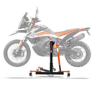 Zentralständer KTM 790 Adventure / R 19-20 orange Motorradheber ConStands Power-Evo