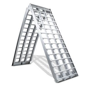 Alu Auffahrrampe Constands V, bis 680 kg, klappbar, für Motorrad, Scooter, Quad, ATV_1