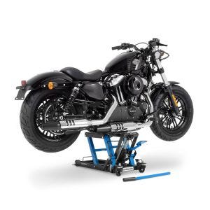 Motorrad Hebebühne ConStands Mid-Lift L Motorradheber für Harley und Chopper bis 680 kg in blau_1