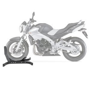 Motorcycle Wheel Chock compatible with Suzuki GSR 600 Front Stand ConStands Easy-Plus black