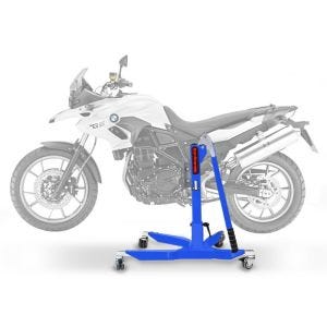 Central Stand compatible with BMW F 700 GS 13-17 blue Paddock Stand ConStands Power-Classic