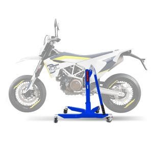 Central Stand compatible with Husqvarna 701 Supermoto 15-24 blue Paddock Stand ConStands Power-Classic